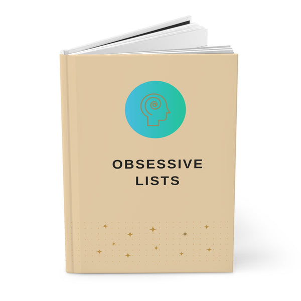 Obsessive Lists Hardcover Journal Matte