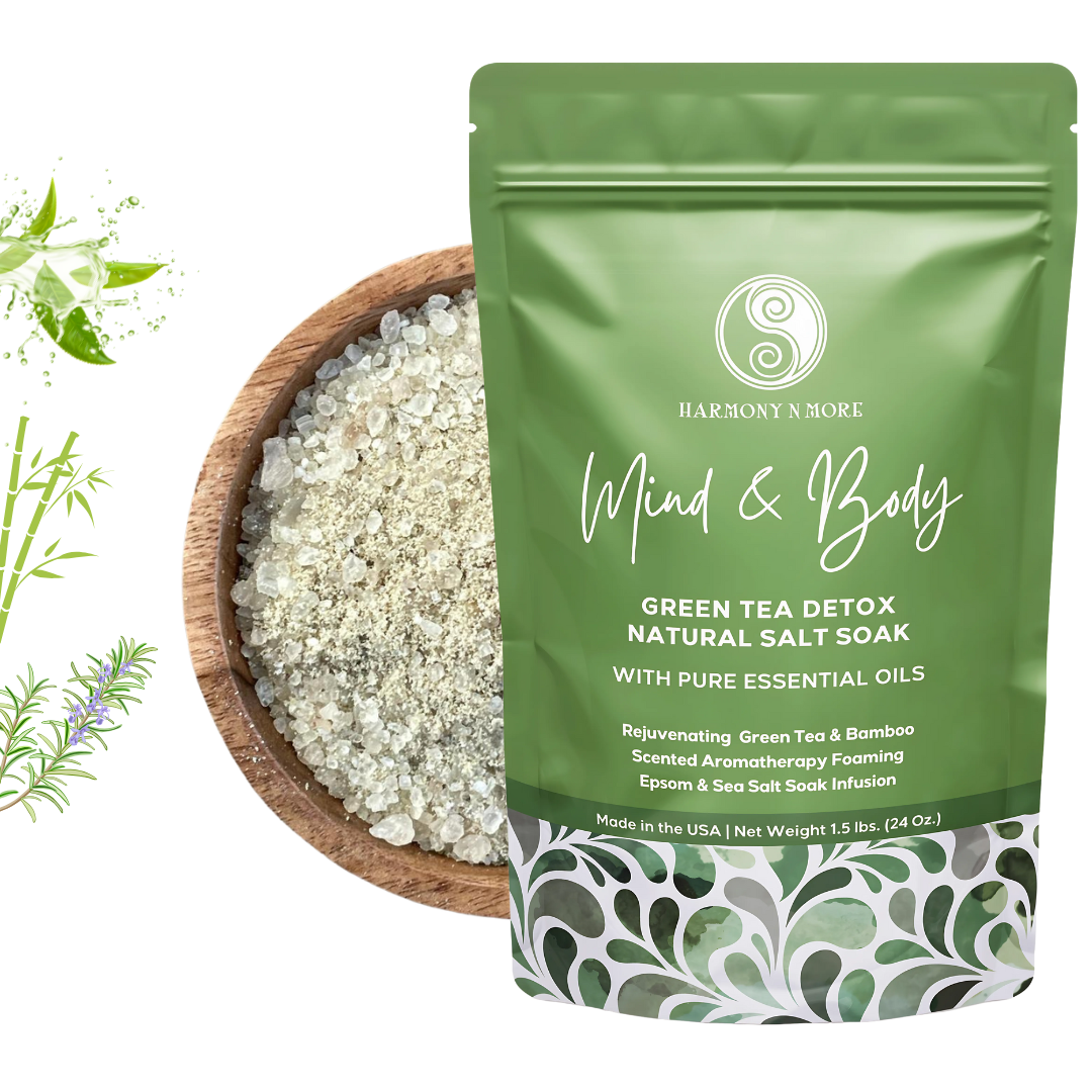 Green Tea Detox Infusion - Bath Sea Salt Mix
