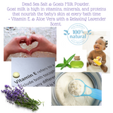 Calming foaming bath salt