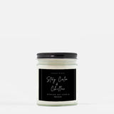 Jarred soy-blended candle
