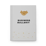 Customizable hardcover journal with matte coating