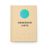 Obsessive Lists Hardcover Journal Matte