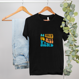 Bella Be Kind To All Kind Canvas Tee in Athletic Heather