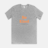 Bella Be Kind Unisex Canvas Tee in Heather Autumn