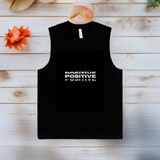 Bella Positive Canvas Jersey Muscle Tank 3483 in Black