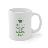 Classic white tea mug for everyday use