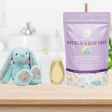 Kids lavender bath salt for a soothing soak