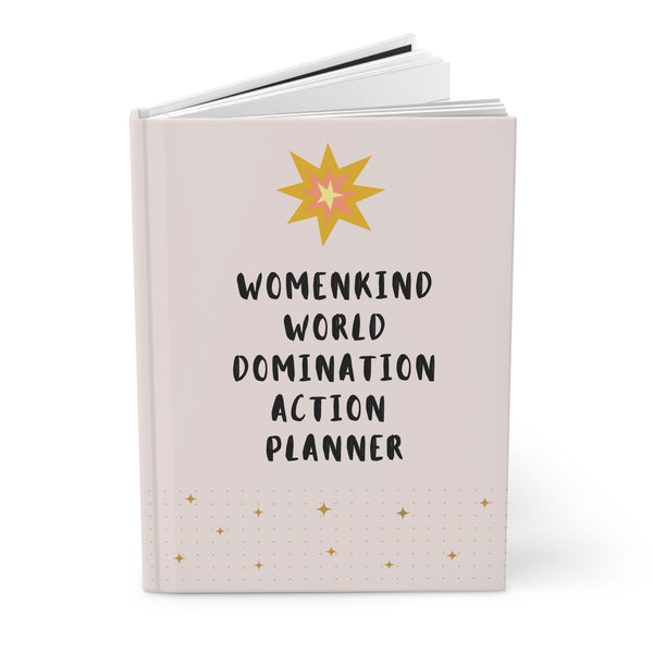 Womenkind World Domination Hardcover Journal with matte finish