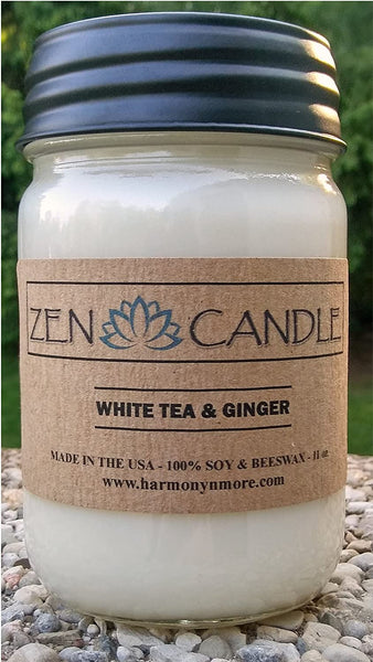 Best Zen Candle 100% soy and beeswax