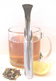 Portable stainless steel tea infuser for work