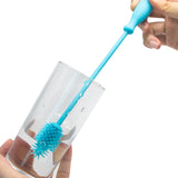 Small Bottle Brush Cleaning Tool made from 100% Silicone