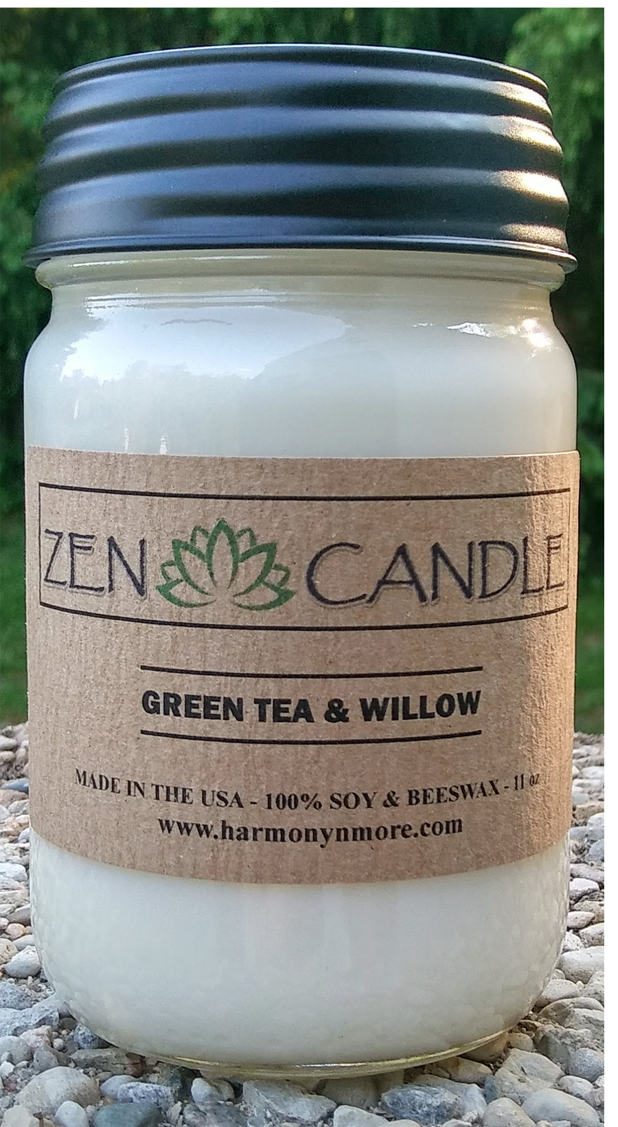 Best Zen Candle - 100% Soy & Beeswax 11 Oz